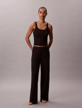 Modal Stretch Drop Needle Wide Leg Pants