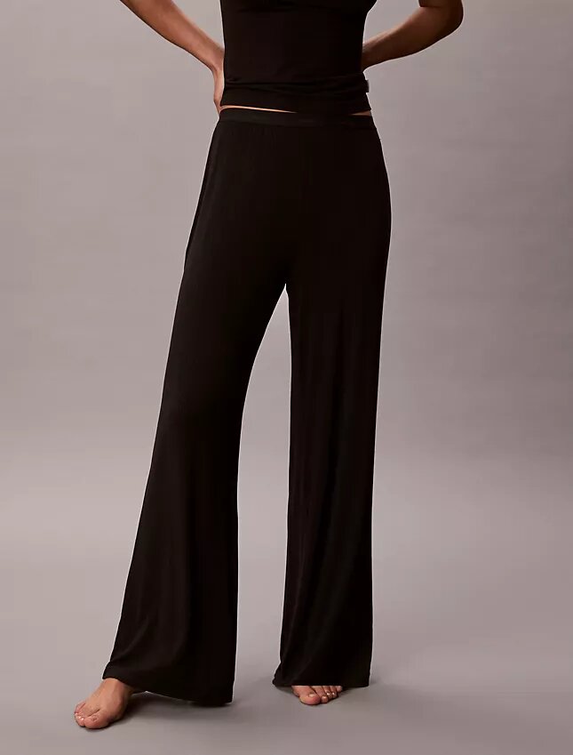 Modal Stretch Drop Needle Wide Leg Pants Modal Stretch Drop Needle Wide Leg Pants