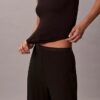 Modal Stretch Drop Needle Wide Leg Pants Modal Stretch Drop Needle Wide Leg Pants