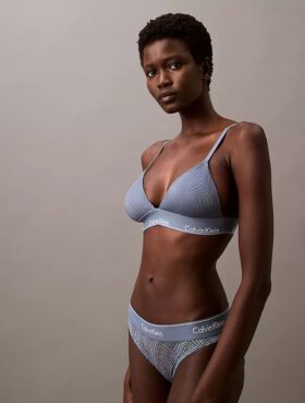 Modern Lace Lightly Lined Triangle Bralette