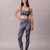 Modern Sport Print Racerback Medium Impact Sports Bra