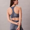 Modern Sport Print Racerback Medium Impact Sports Bra