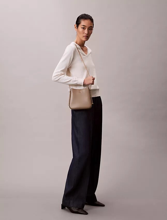 Monogram Chain Saddle Bag Monogram Chain Saddle Bag