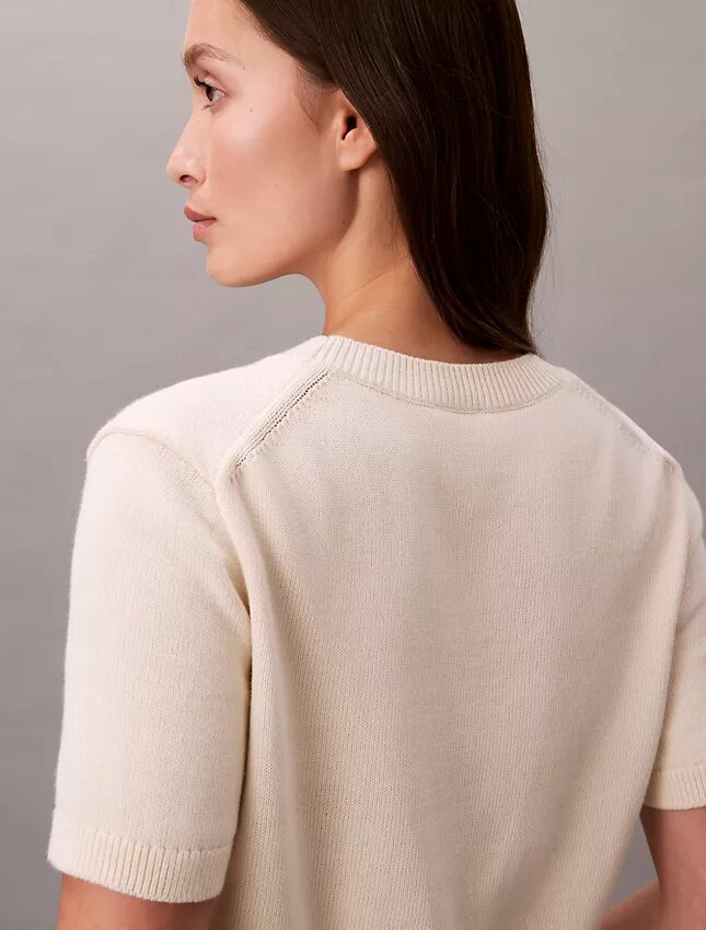 Monogram Cropped Sweater Monogram Cropped Sweater