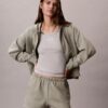 Monogram Fleece Zip Hoodie