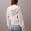 Monogram Fleece Zip Hoodie