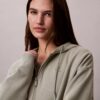 Monogram Fleece Zip Hoodie
