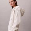 Monogram Fleece Zip Hoodie