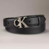 Monogram Logo Plaque Belt Monogram Logo Plaque Belt