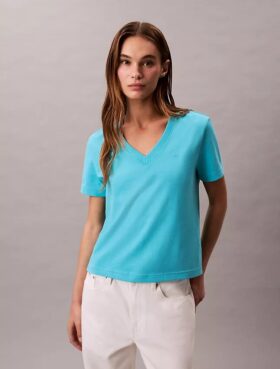 Monogram V-Neck T-Shirt