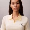 Monologo Stripe Rib Polo T-Shirt