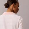 Monologo Stripe Rib Polo T-Shirt