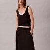 Nylon Midi Pull-On Skirt Nylon Midi Pull-On Skirt