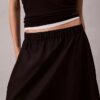Nylon Midi Pull-On Skirt Nylon Midi Pull-On Skirt