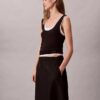 Nylon Midi Pull-On Skirt Nylon Midi Pull-On Skirt