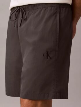 Nylon Monogram Pull-On Shorts