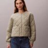 Nylon Quilted Jacket