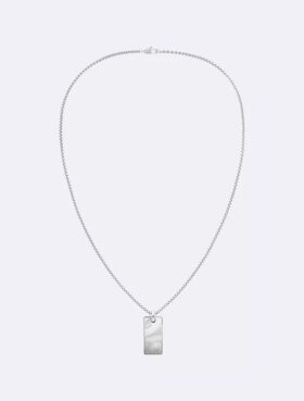 Organic Rectangle Shape Pendant Necklace Organic Rectangle Shape Pendant Necklace