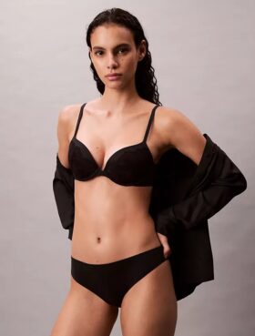 Perfectly Fit Lace Push up Plunge Bra