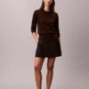 Pleated Mini Skirt