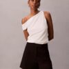 Pleated Tailored Shorts