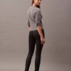 Ponte Houndstooth Print Skinny Pants