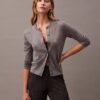 Ponte Houndstooth Print Skinny Pants
