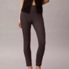 Ponte Print Skinny Fit Pants