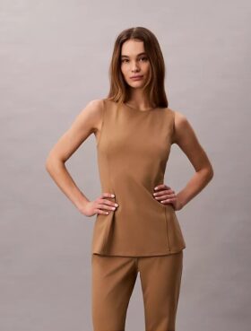 Ponte Sleeveless Top