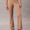 Ponte Slim Flared Pants