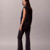 Ponte Slim Flared Pants