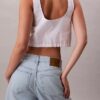 Poplin Button-Down Top