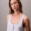 Poplin Button-Down Top
