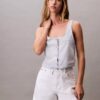Poplin Button-Down Top