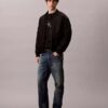 Premium Terry Monogram Logo Relaxed Sweatshirt