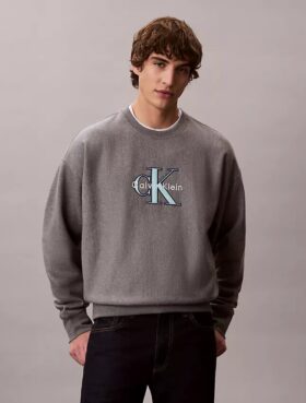 Premium Terry Monologo Relaxed Sweatshirt