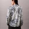 Printed Relaxed Utility Button-Down Shirt