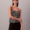 Printed Satin Cami