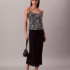 Printed Satin Cami