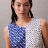 Printed Viscose Twill Midi Dress Printed Viscose Twill Midi Dress