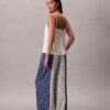 Printed Viscose Twill Wide Leg Pants