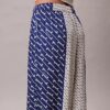 Printed Viscose Twill Wide Leg Pants