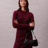 Quilted Emblem Logo Small Shoulder Bag