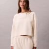 Quilted Fleece Sleep Sweatshirt