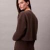 Quilted Fleece Sleep Sweatshirt