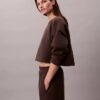Quilted Fleece Sleep Sweatshirt