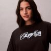 Raised Logo Graphic Boxy T-Shirt