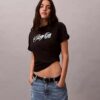 Raised Logo Graphic Boxy T-Shirt