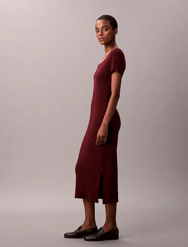 Refined Cotton Midi Dress Refined Cotton Midi Dress