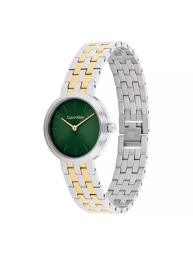 Refined Dial Link Bracelet Watch